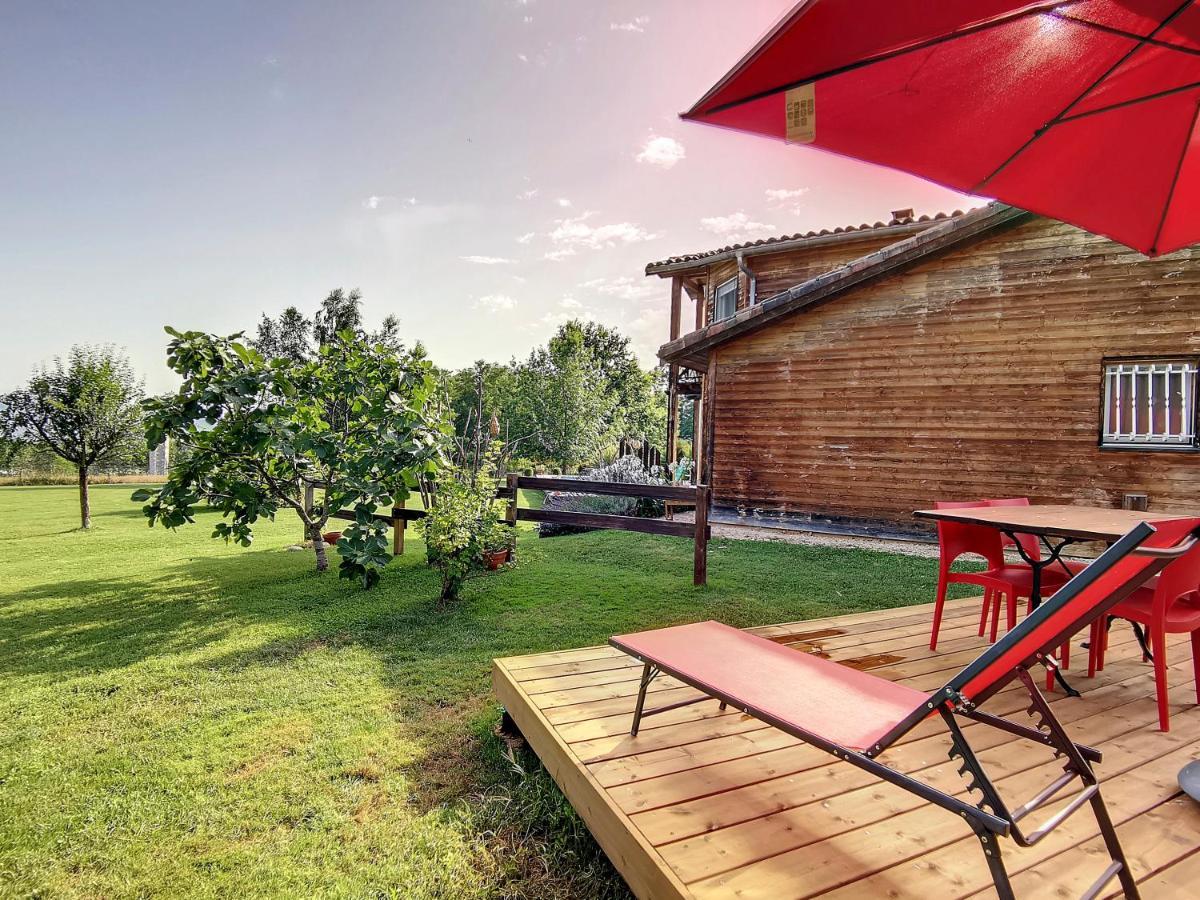 Hostal La Roulotte Du Cagire - 4 Pers - Pyrenees Villeneuve-de-Rivière Exterior foto
