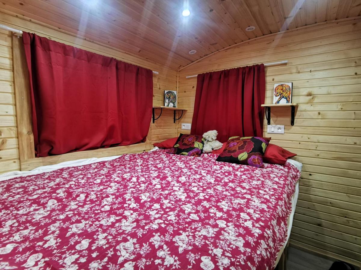 Hostal La Roulotte Du Cagire - 4 Pers - Pyrenees Villeneuve-de-Rivière Exterior foto